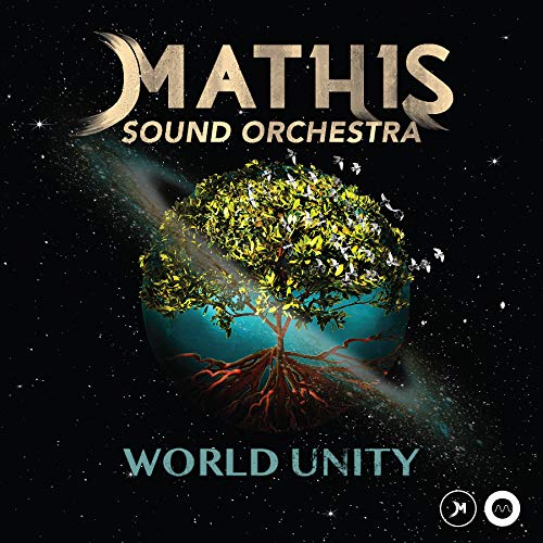 CD cover for Mathis Sound Orchestra’s “World Unity” with a tree image.