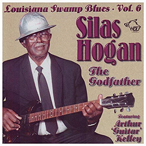 CD cover featuring Silas Hogan with a guitar, titled "The Godfather.
