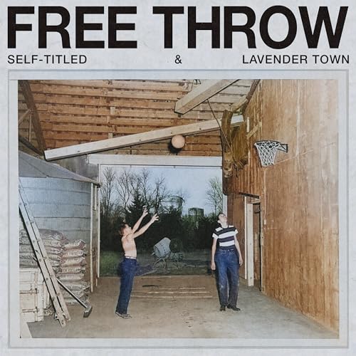 Album cover for Free Throw featuring two people near a basketball hoop.