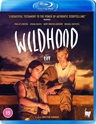 Wildhood" Blu-ray cover featuring two young men sitting on a ledge.