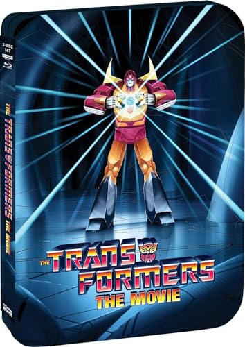 Blu-ray case featuring Optimus Prime with the Transformers logo.