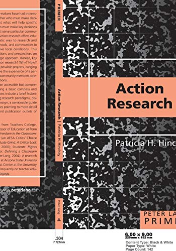 Book cover: "Action Research" by Patricia H. Hinchey, Peter Lang Primer series.
