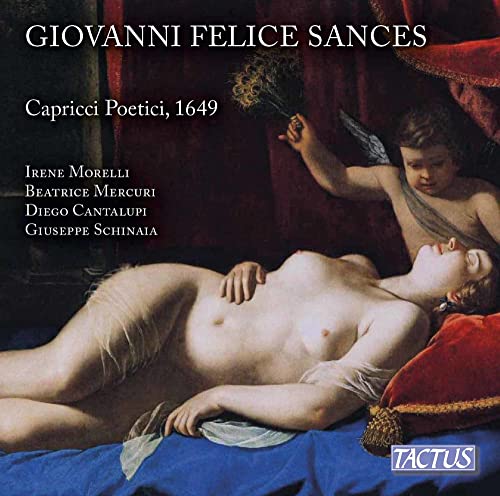 CD cover depicting a Renaissance painting of reclining figures and an angel.