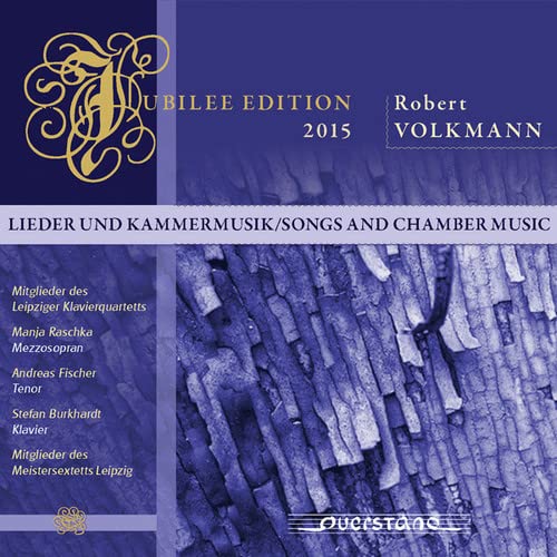 CD cover for Robert Volkmann’s “Jubilee Edition 2015” songs and chamber music.