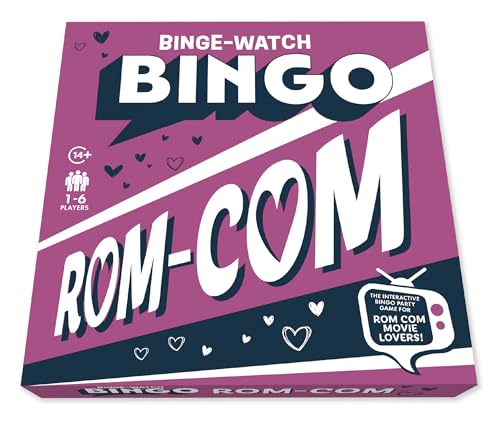 Binge-Watch Bingo: Rom-Coms : A Game for Film & TV Lovers