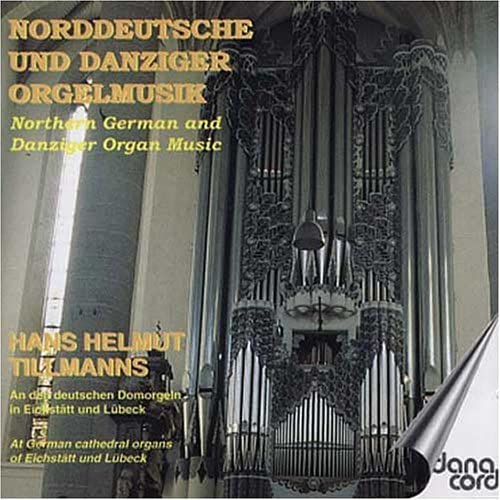 CD cover featuring a detailed, ornate pipe organ in a cathedral.