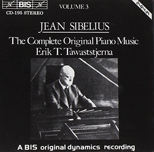CD cover featuring pianist Erik T. Tawaststjerna and composer Jean Sibelius.