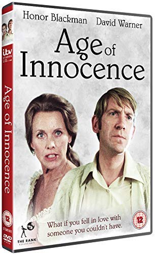 DVD cover for "Age of Innocence" featuring Honor Blackman and David Warner.