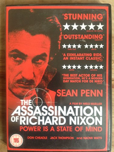 DVD cover for "The Assassination Of Richard Nixon" featuring Sean Penn.