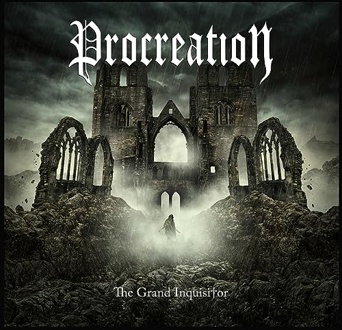 CD cover: Ruined castle with a lone figure, dark and stormy sky.