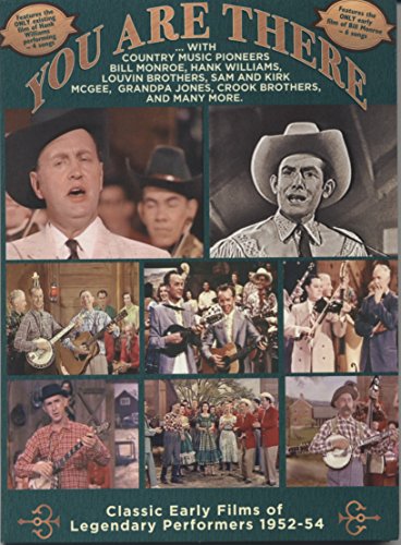 DVD cover for "You Are There" featuring country musicians from the 1950s.