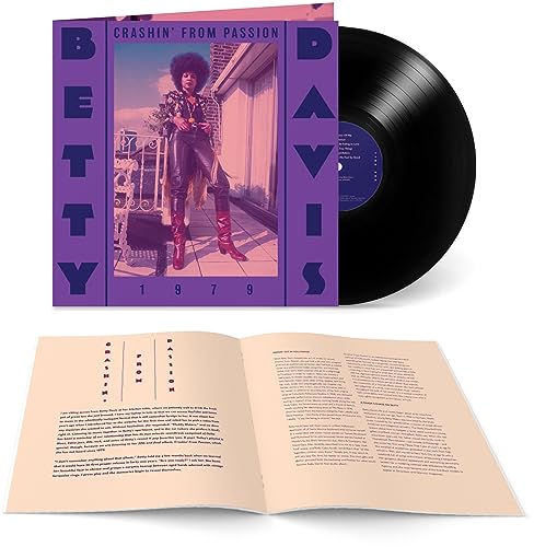 Betty Davis vinyl record with album cover featuring a portrait of the artist.