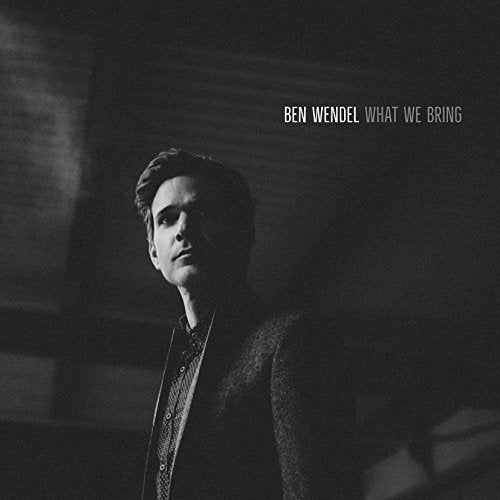 Black and white album cover featuring portrait of Ben Wendel.