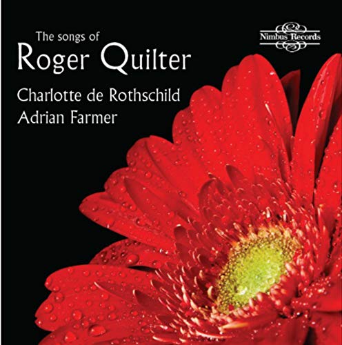 CD cover featuring a close-up of a vibrant red flower.