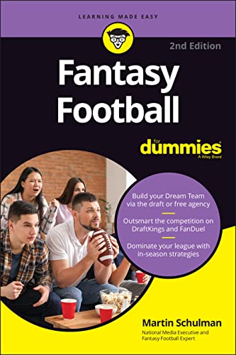 Fantasy Football For Dummies 2nd Edition