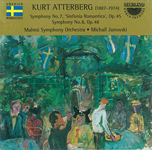 CD cover for Kurt Atterberg symphonies with a forest painting.