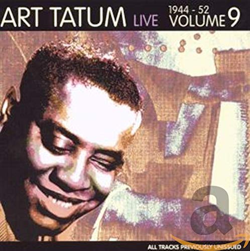 Art Tatum CD cover featuring a portrait of the jazz pianist.
