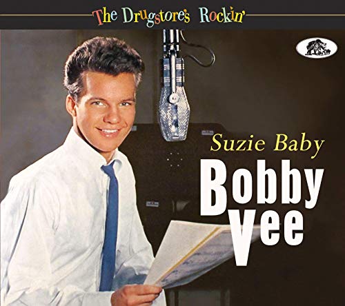 Bobby Vee album cover featuring a young man with a microphone.