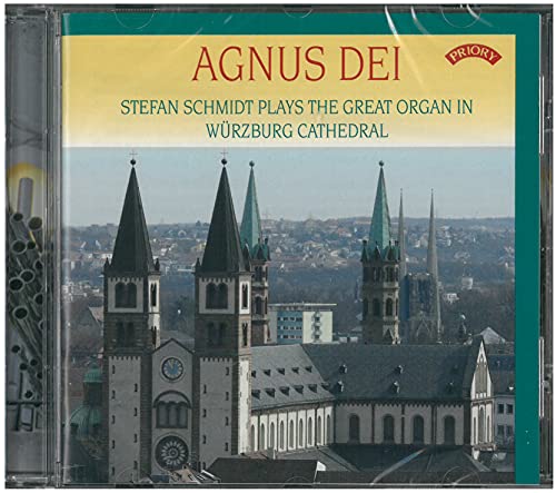 CD case featuring cathedral spires and the title "Agnus Dei".