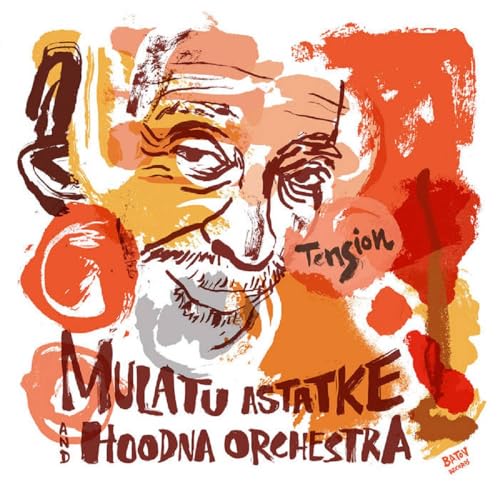 Vinyl record cover featuring an abstract portrait of Mulatu Astatke.