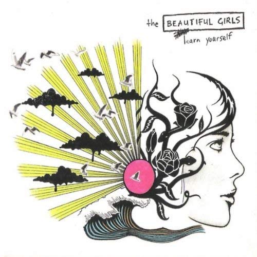 CD cover: woman’s profile with radiating lines, birds, and floral elements.
