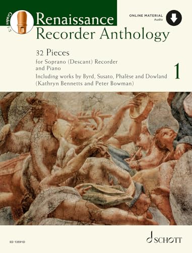 Renaissance Recorder Anthology 1 Band 1 : 32 StuCke fur Sopran-BlockfloTe Und Klavier