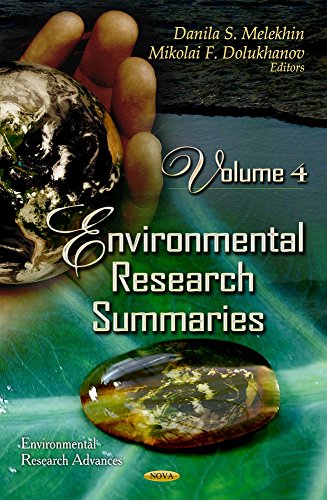 Environmental Research Summaries : Volume 4