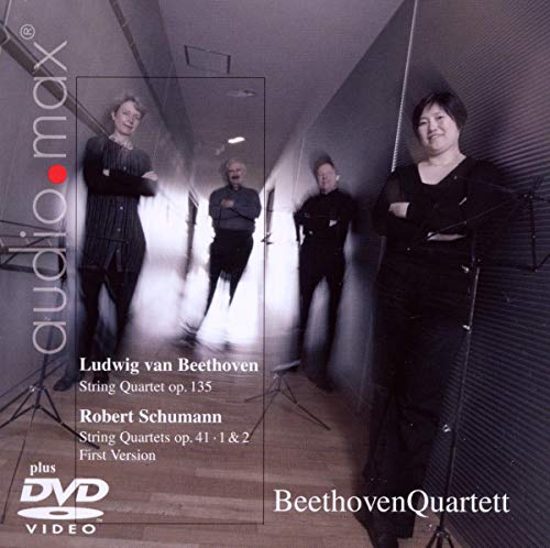 CD cover featuring the Beethoven Quartett, a string quartet ensemble.