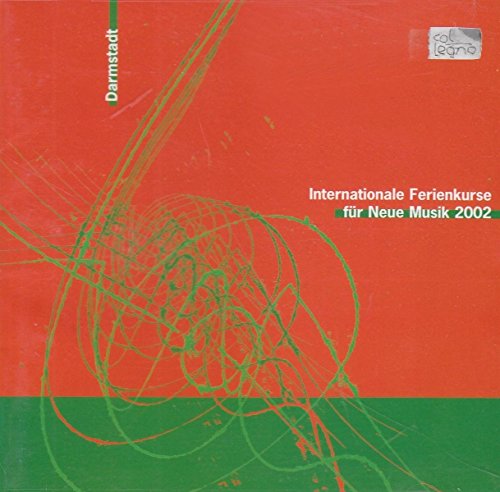 Red CD case with abstract green lines and text: "Internationale Ferienkurse.