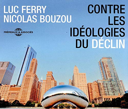 CD cover with Luc Ferry, Nicolas Bouzou, and a city skyline.