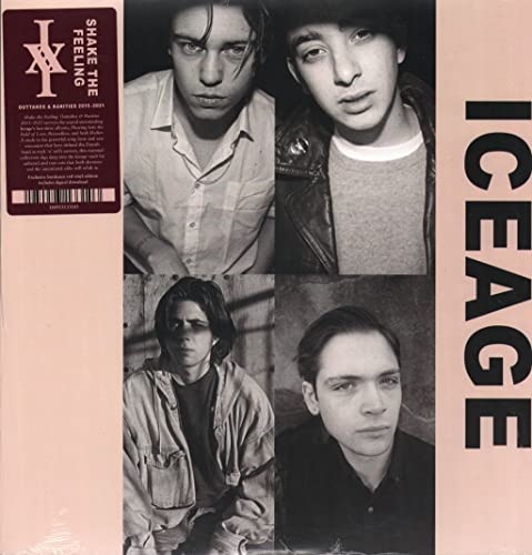Vinyl album cover featuring four black and white portraits of young men.