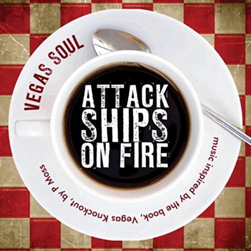 CD cover with coffee cup graphic and text: "Vegas Soul," "Attack Ships on Fire.