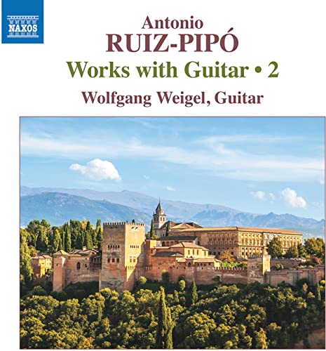 CD cover featuring the Alhambra palace in Spain with text details.