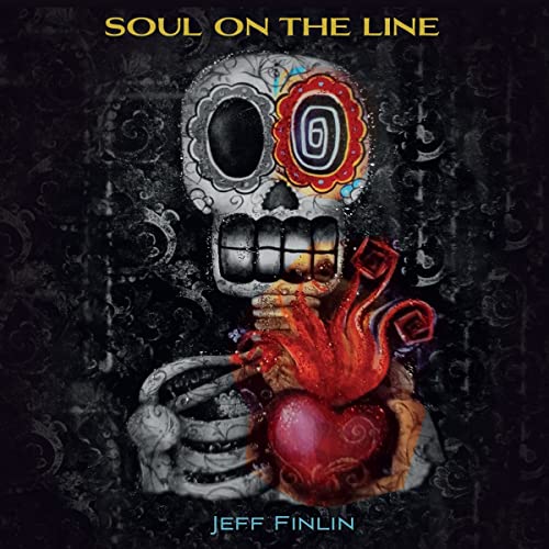 CD cover art: skull with heart, ornate details, dark background.