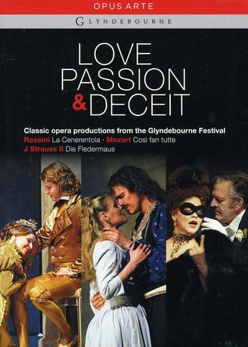 DVD cover featuring opera scenes with costumed performers in a collage.