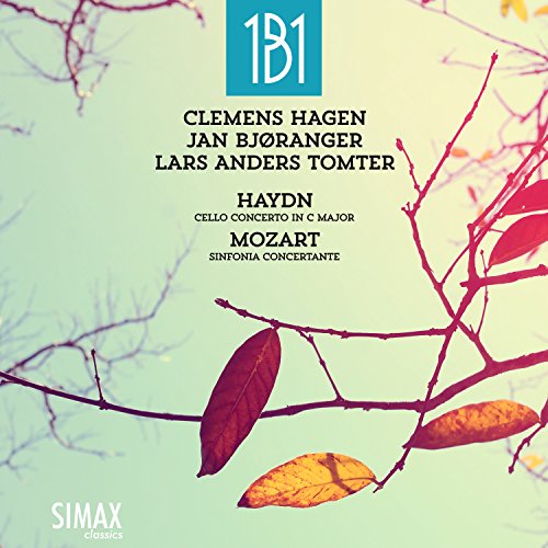 CD cover for Haydn’s Cello Concerto with a blurred branch and leaves.