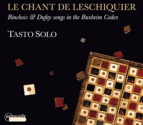 CD cover: ornate, checkered box and scattered fragments on black background.