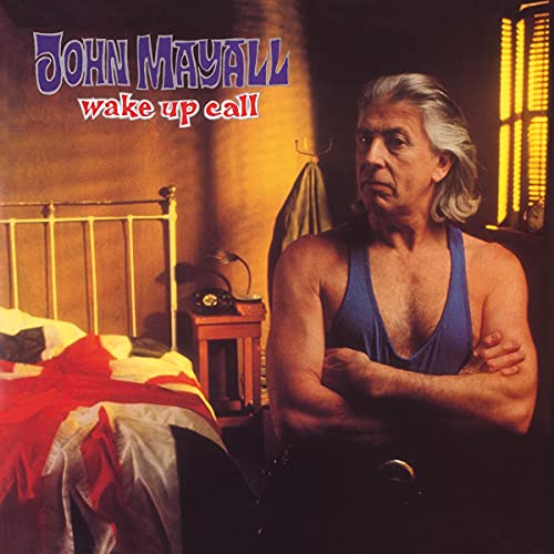 John Mayall album cover featuring a portrait of the musician in a bedroom.