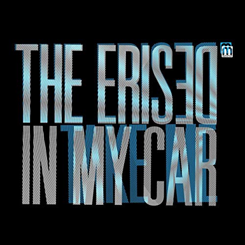 Album cover for "Erised The - In My Car" with blue text on black.