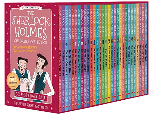 The Sherlock Holmes Children’s Collection: 30 Book Box Set (A Study in Scarlet, The Sign of the Four ... The Final Problem, The Hound of the Baskervilles)
