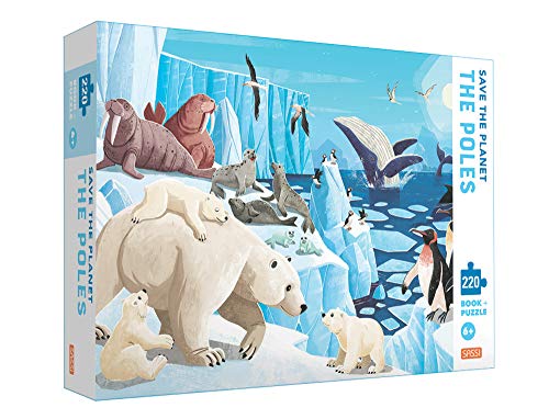 SAVE THE POLES BOOK AND PUZZLE