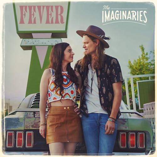 CD cover: couple with vintage car and motel sign, titled "Fever.