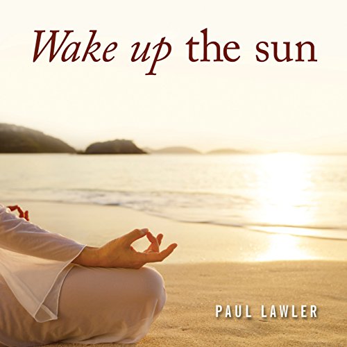 CD cover: beach scene with person meditating at sunrise.