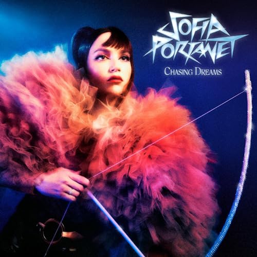 Sofia Portanet album cover featuring a woman with red feathers.