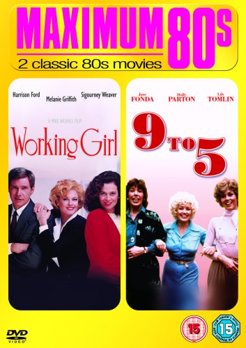 DVD cover featuring cast photos from "Working Girl" and "9 to 5".