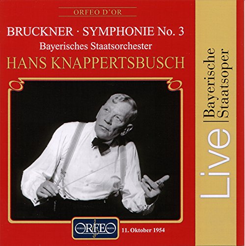 CD cover: Hans Knappertsbusch conducting, with red and gold design.