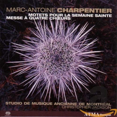 CD cover for "Batailles" featuring abstract purple spiky design.