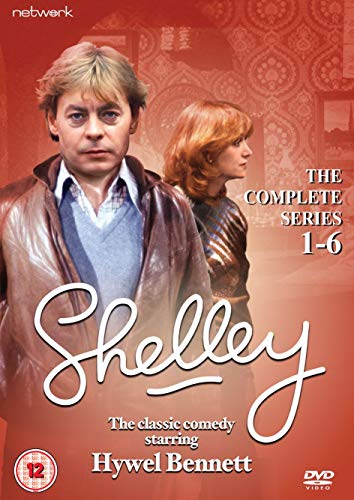 DVD cover for "Shelley" featuring Hywel Bennett and Stephanie Beacham.