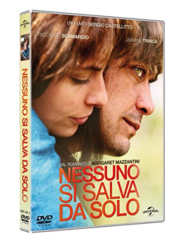 DVD cover for “Nessuno Si Salva Da Solo” featuring two people in close-up.
