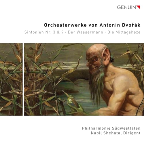 CD cover featuring a painting of a mythical creature in reeds.